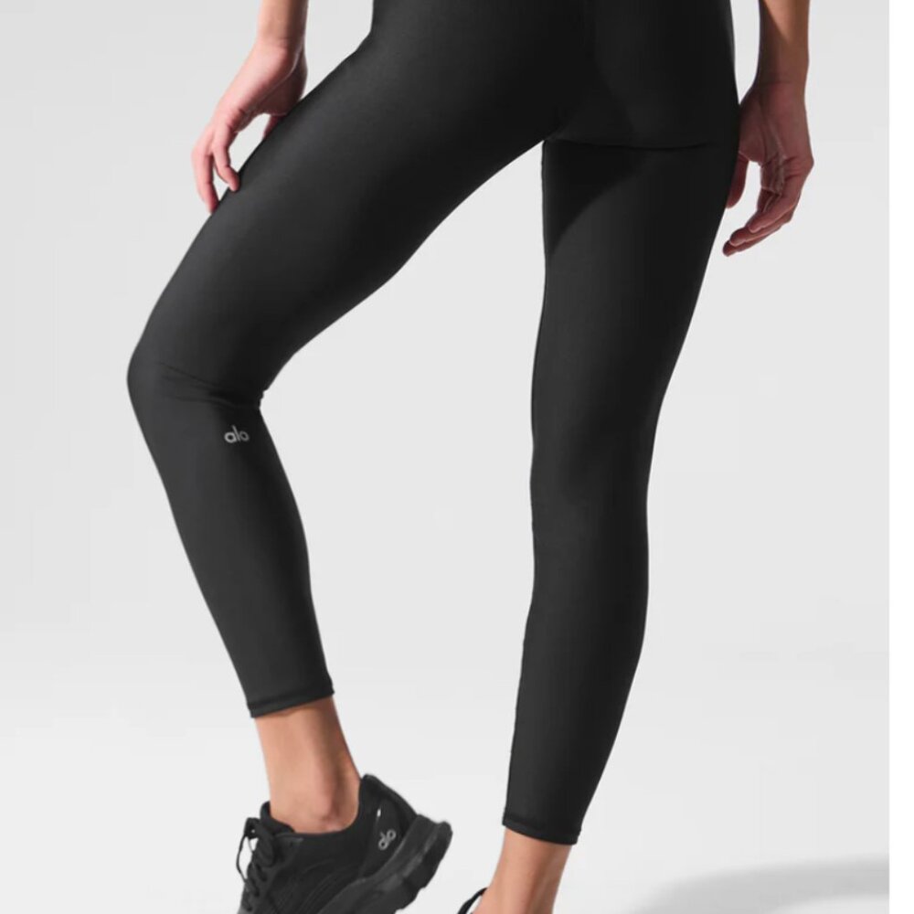 🖤 ALO Yoga 7/8 High-Waist Airlift Leggings Black L 🖤